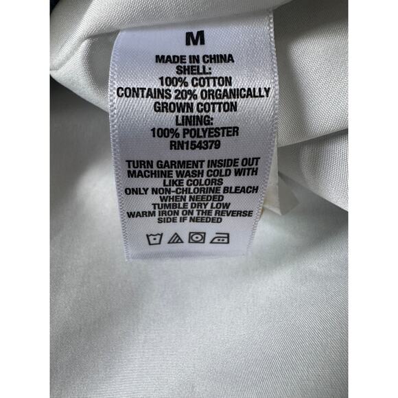 Aeropostale Blue Plaid Button Front Shacket Jacket Size Medium - Picture 5 of 5